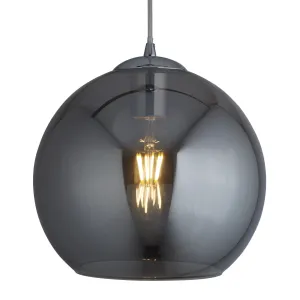 1621SM Balls Smoked Glass 25cm Single Pendant