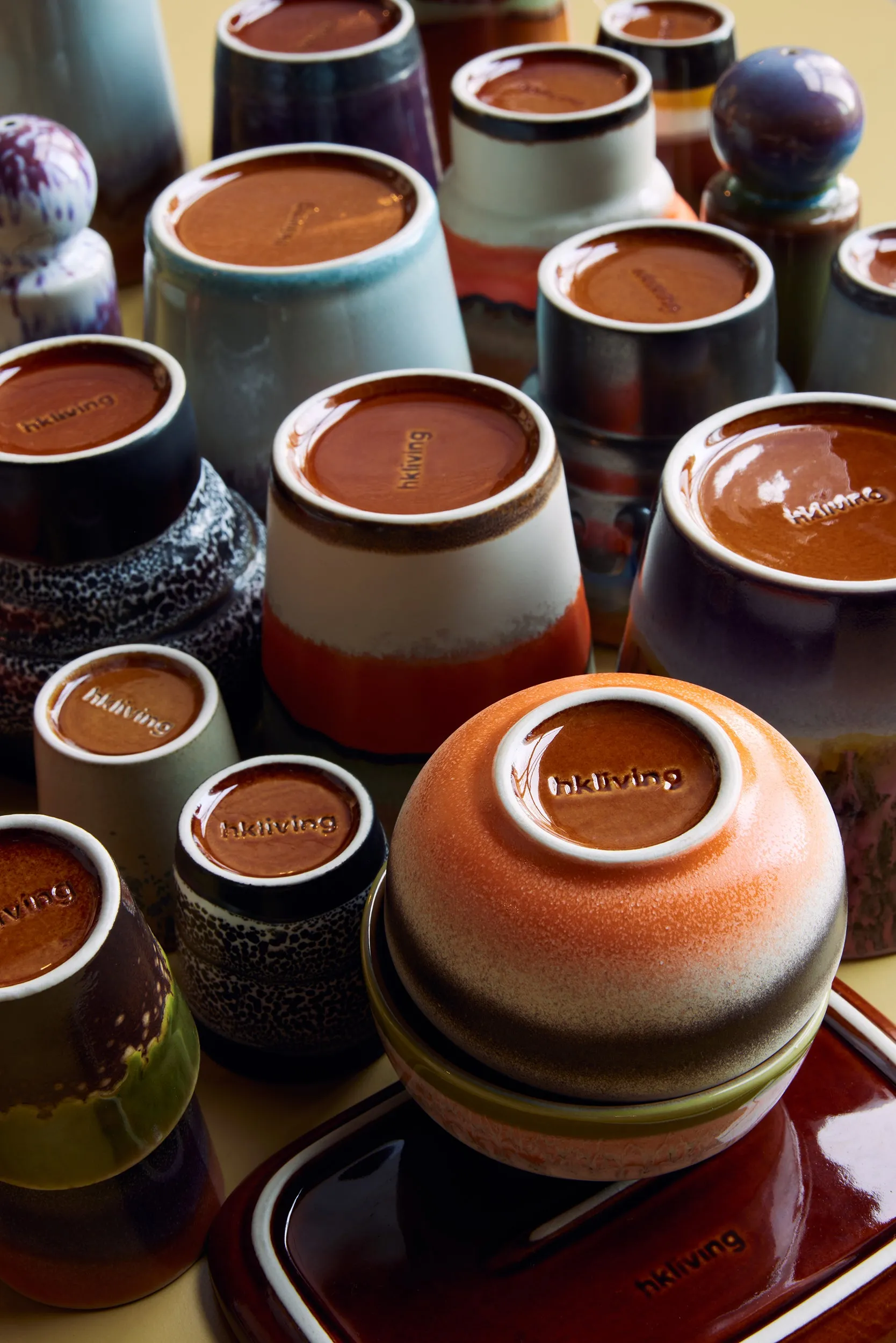 70s Ceramics: Coffee Mug Fern