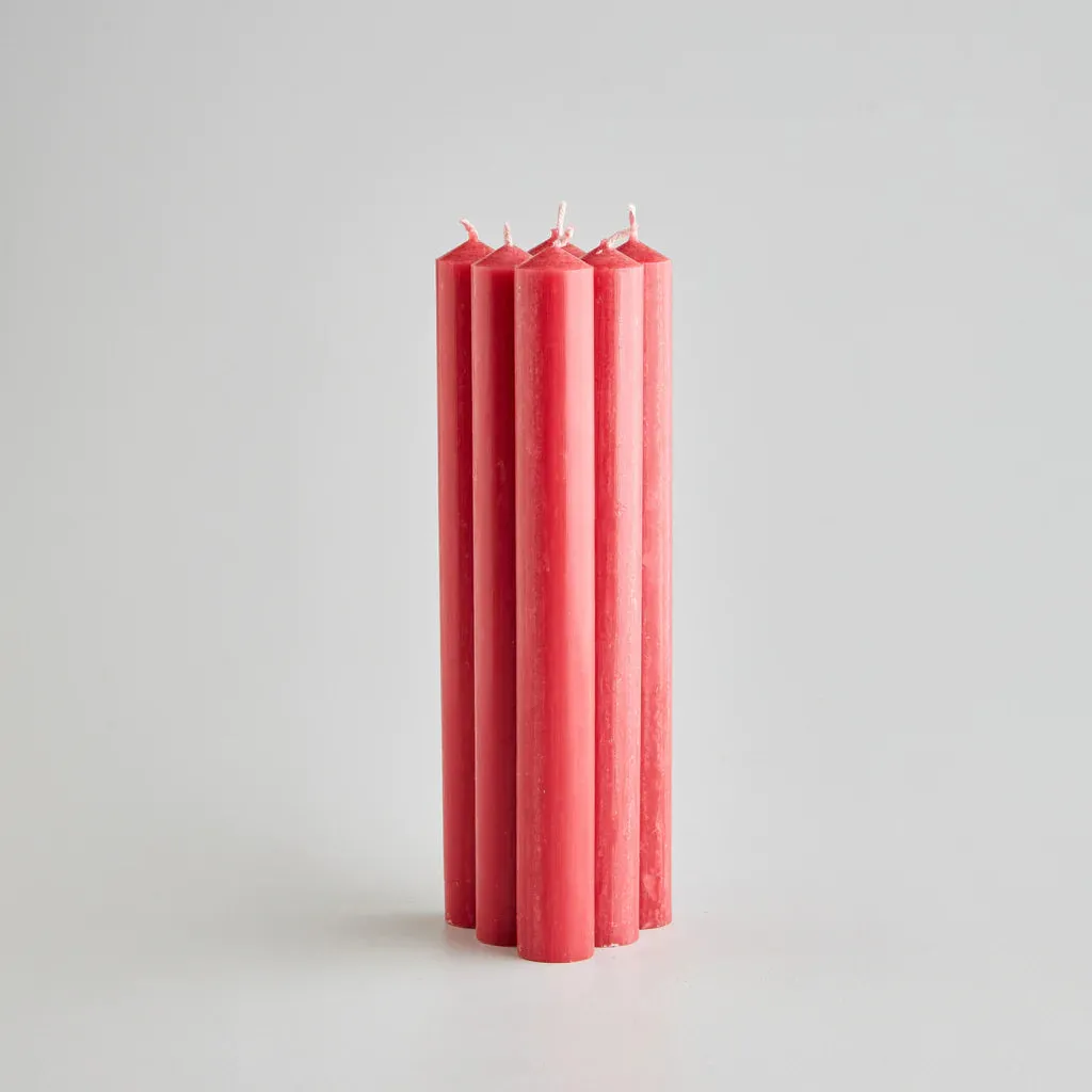 7/8" Pink Dinner Candles Gift Pack