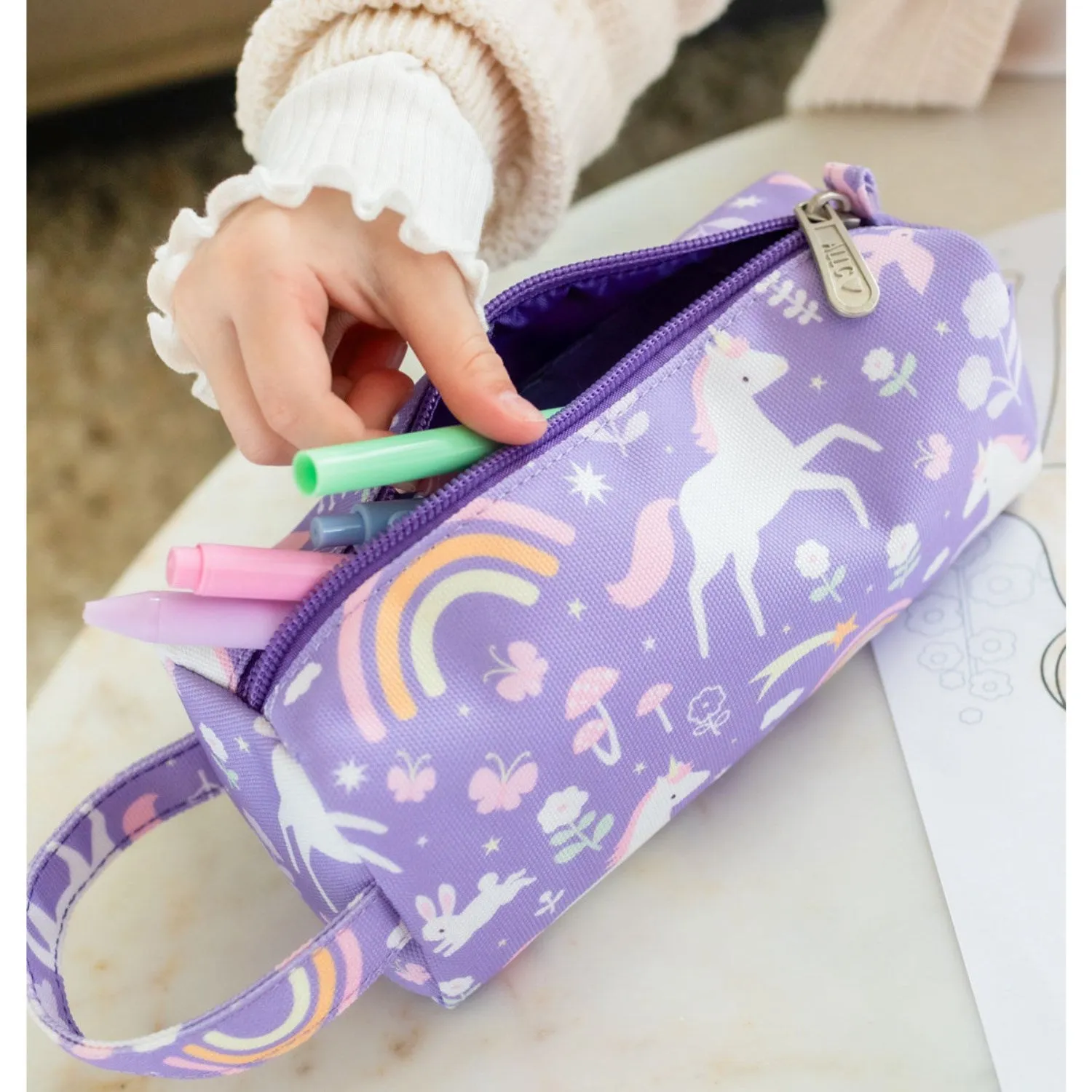 A Little Lovely Company Unicorn Dreams Pencil Case