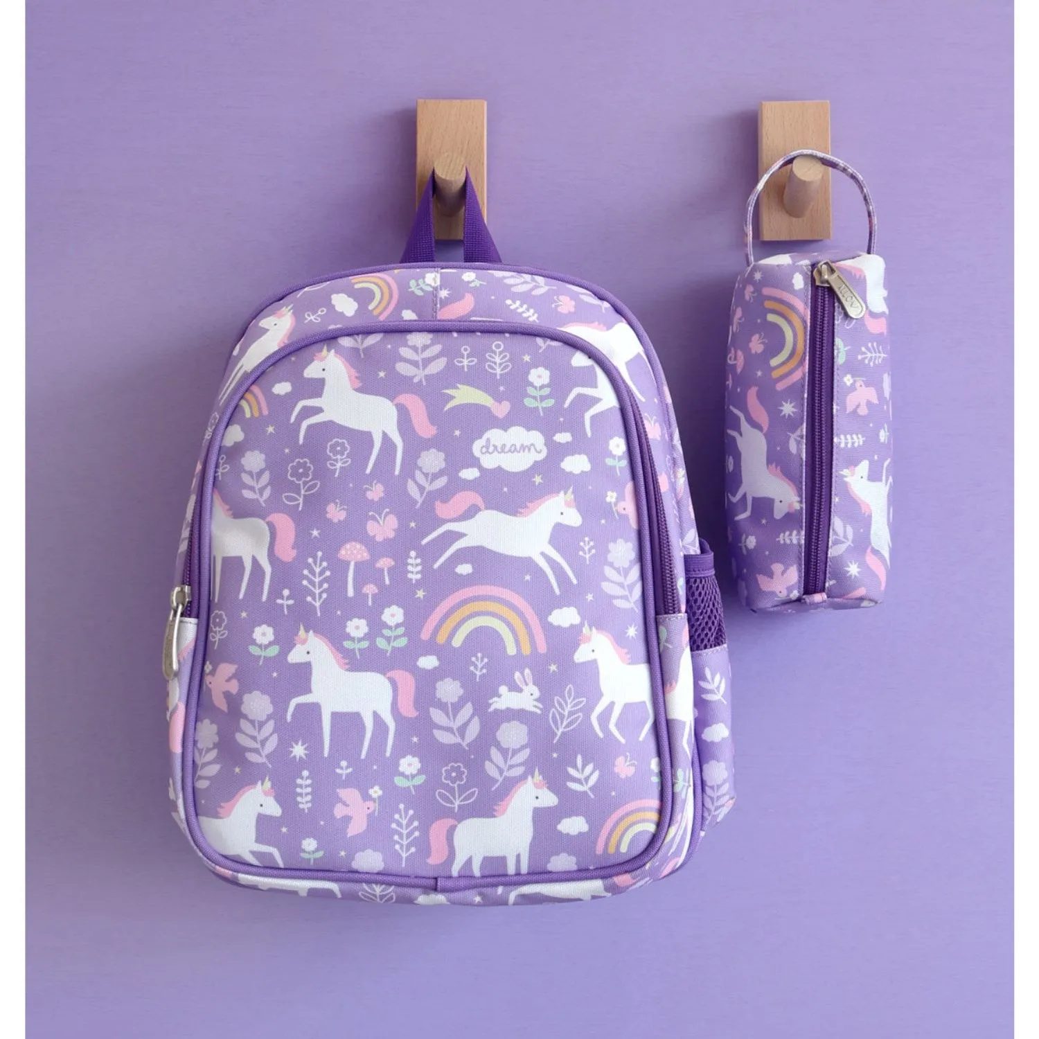 A Little Lovely Company Unicorn Dreams Pencil Case