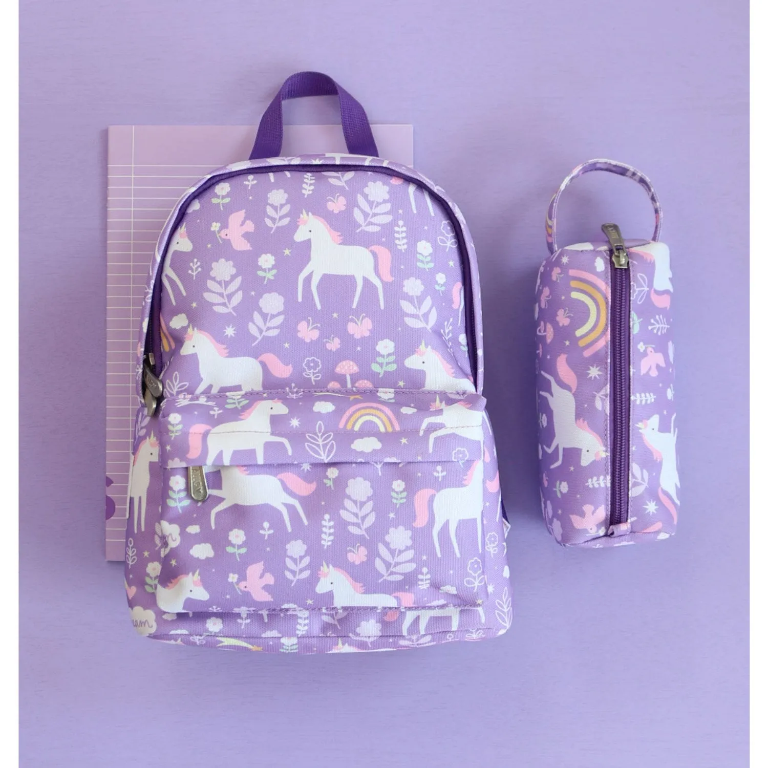 A Little Lovely Company Unicorn Dreams Pencil Case