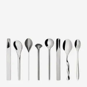 Alessi | II Caff/T Set of 8 Coffee Spoons
