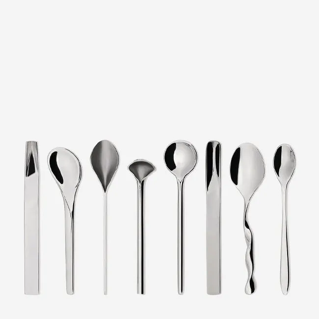 Alessi | II Caff/T Set of 8 Coffee Spoons