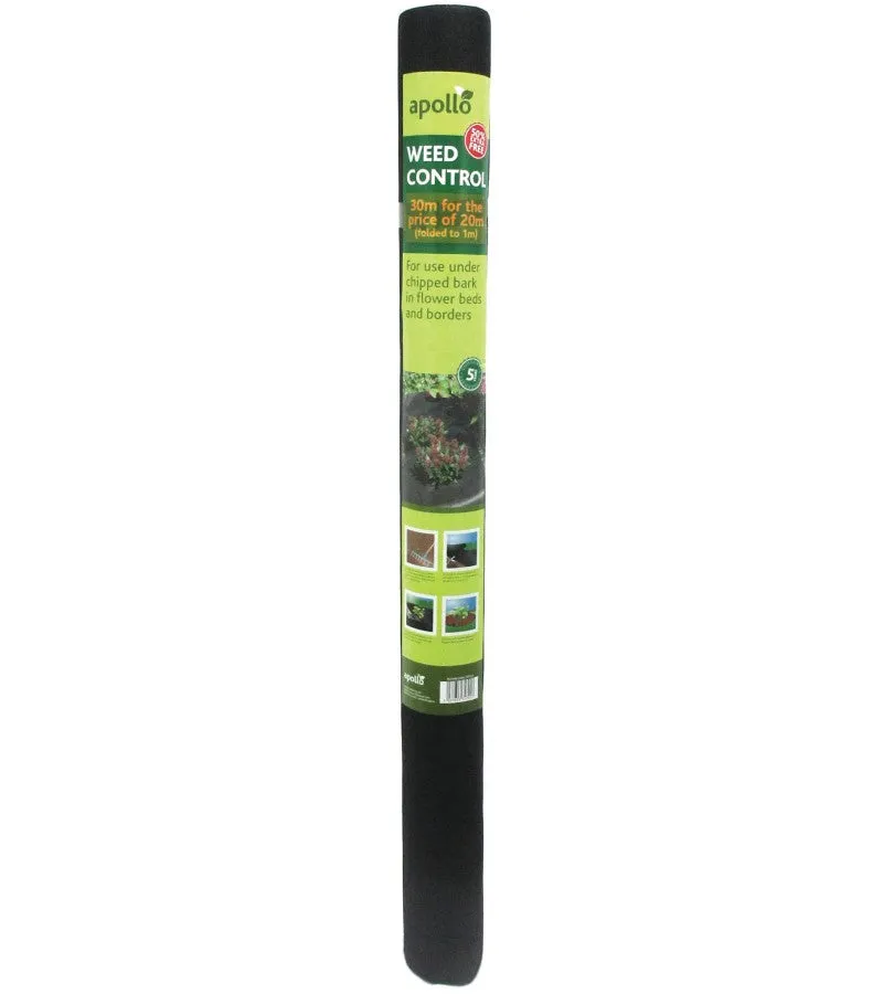 Apollo Weed Control Fabric 30m x 1m