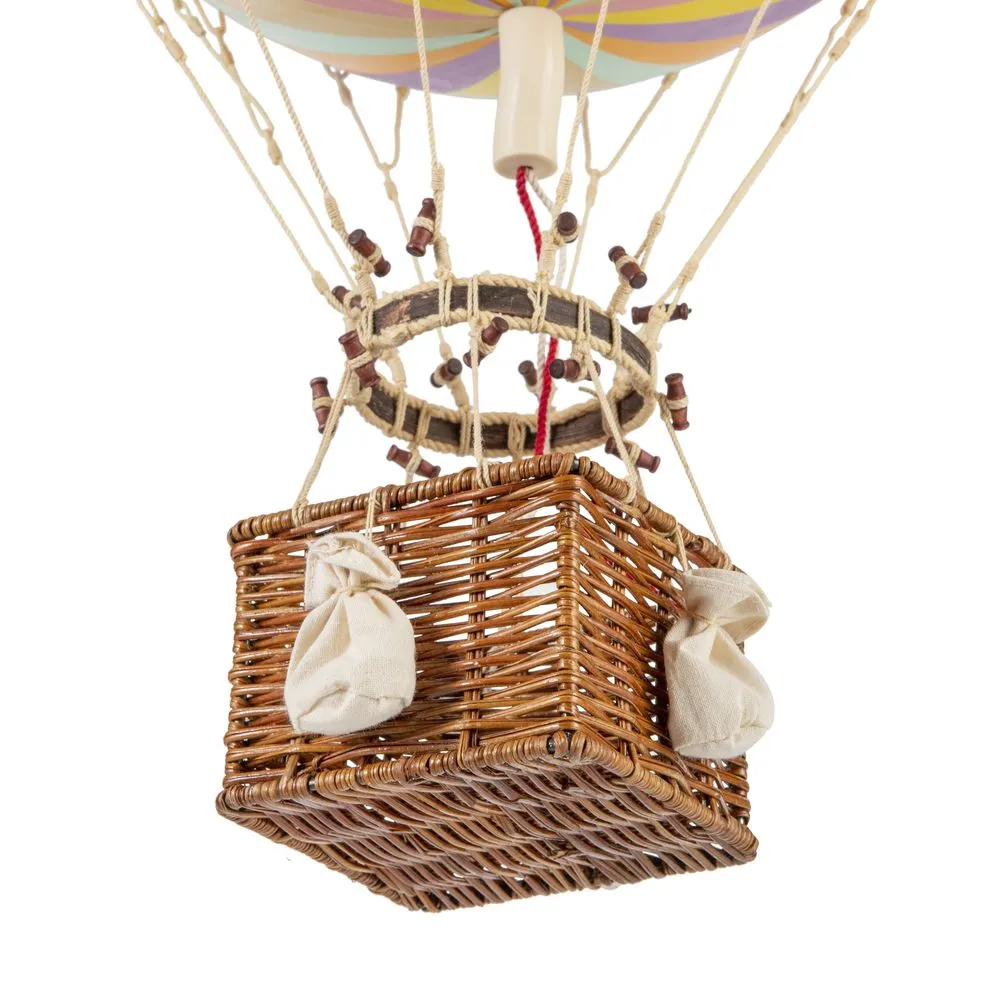 Authentic Models Jules Verne Balloon Model, Rainbow Pastel, ø 42 Cm