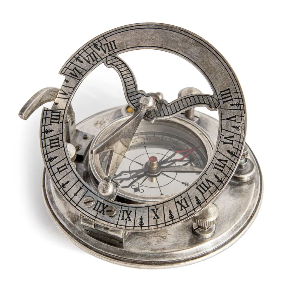 Authentic Models Mariner's Compass Silver