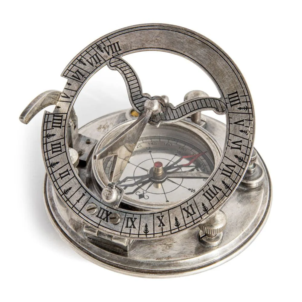 Authentic Models Mariner's Compass Silver