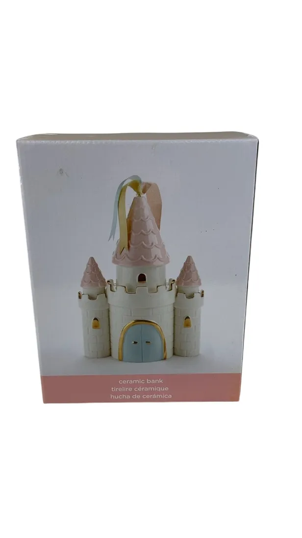 Baby Aspen Ceramic Bank, Castle