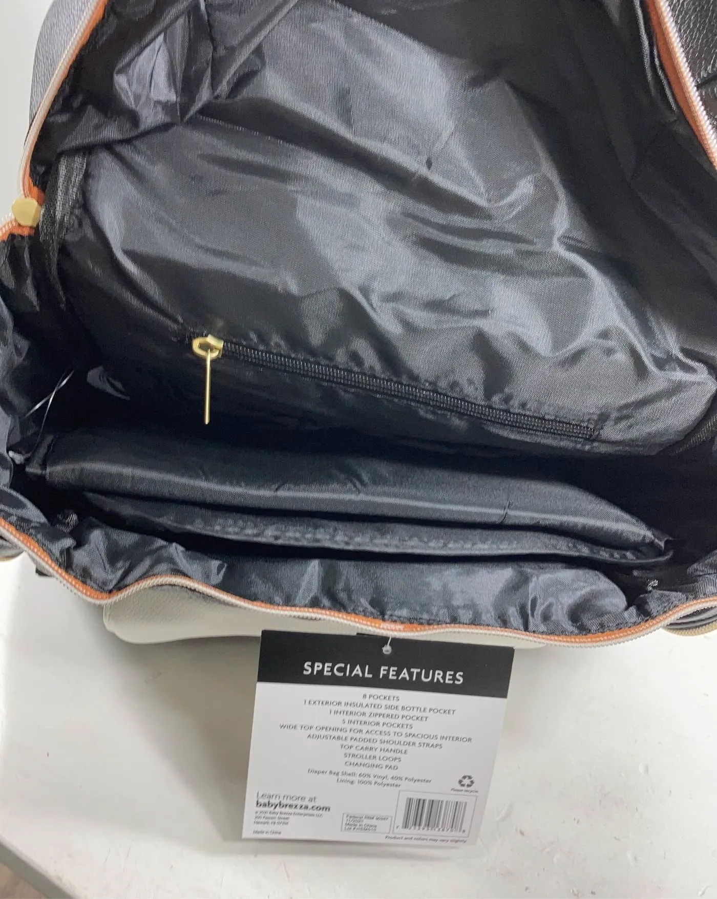 Baby Brezza Valentina Diaper Backpack