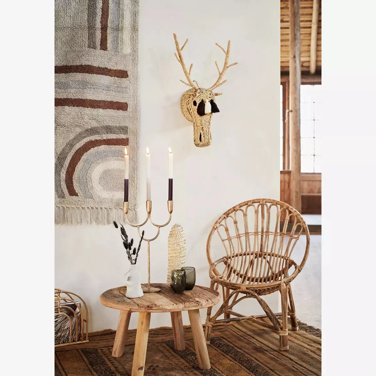 Bamboo Magazine Rack