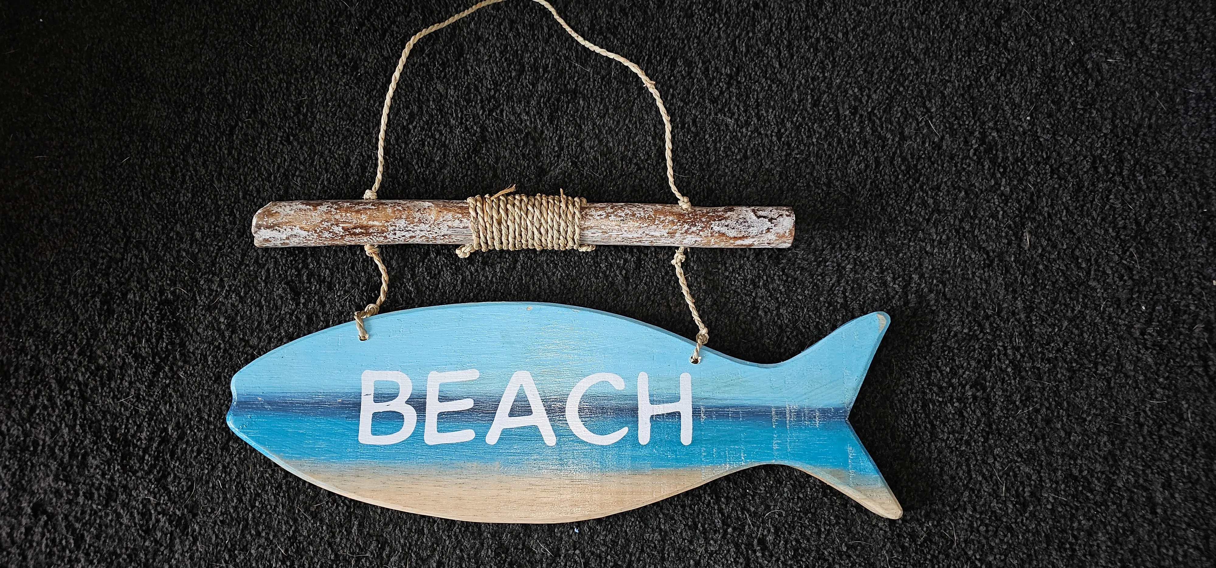 BEACH WOODEN WALL ART