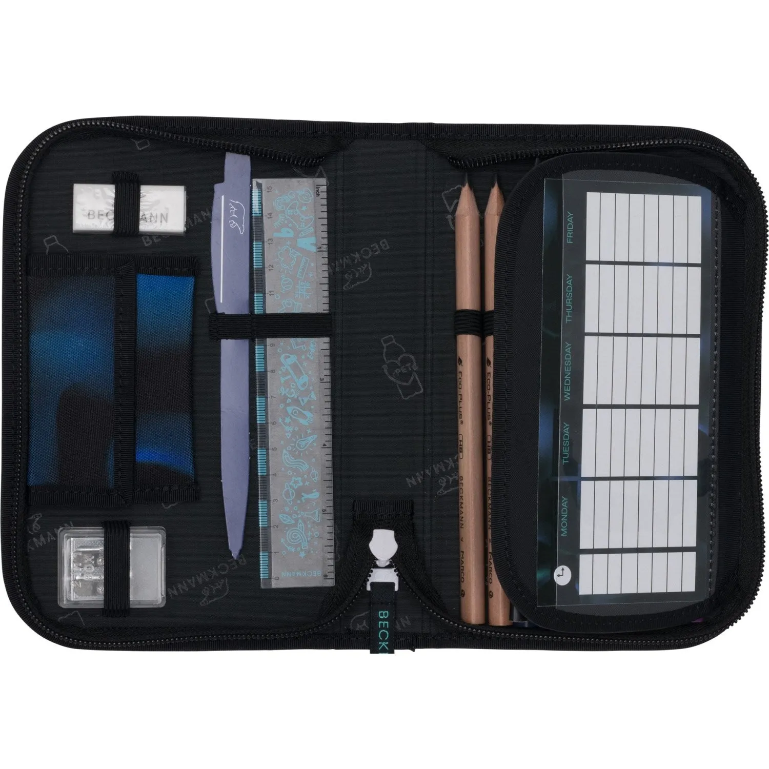 Beckmann Magic League Et-lags Pencil Case M/Indhold