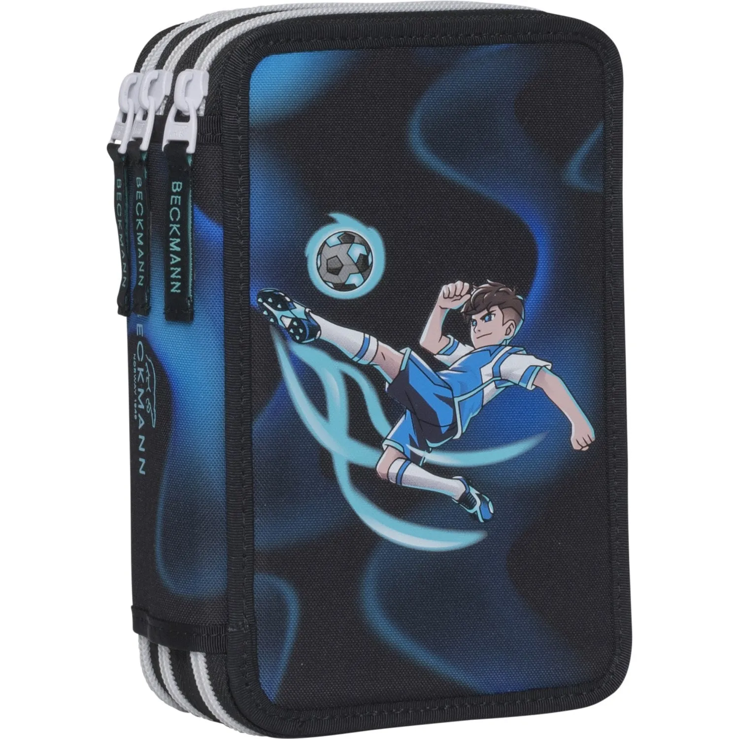 Beckmann Magic League Tre-lags Pencil Case M/Indhold