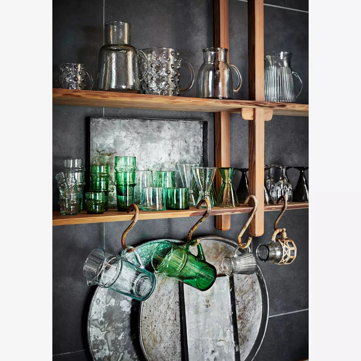 Beldi Drinking Glass - Green