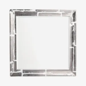 Bernardaud | Feuille d'Argent Wallis Salad Plate - White & Platinum
