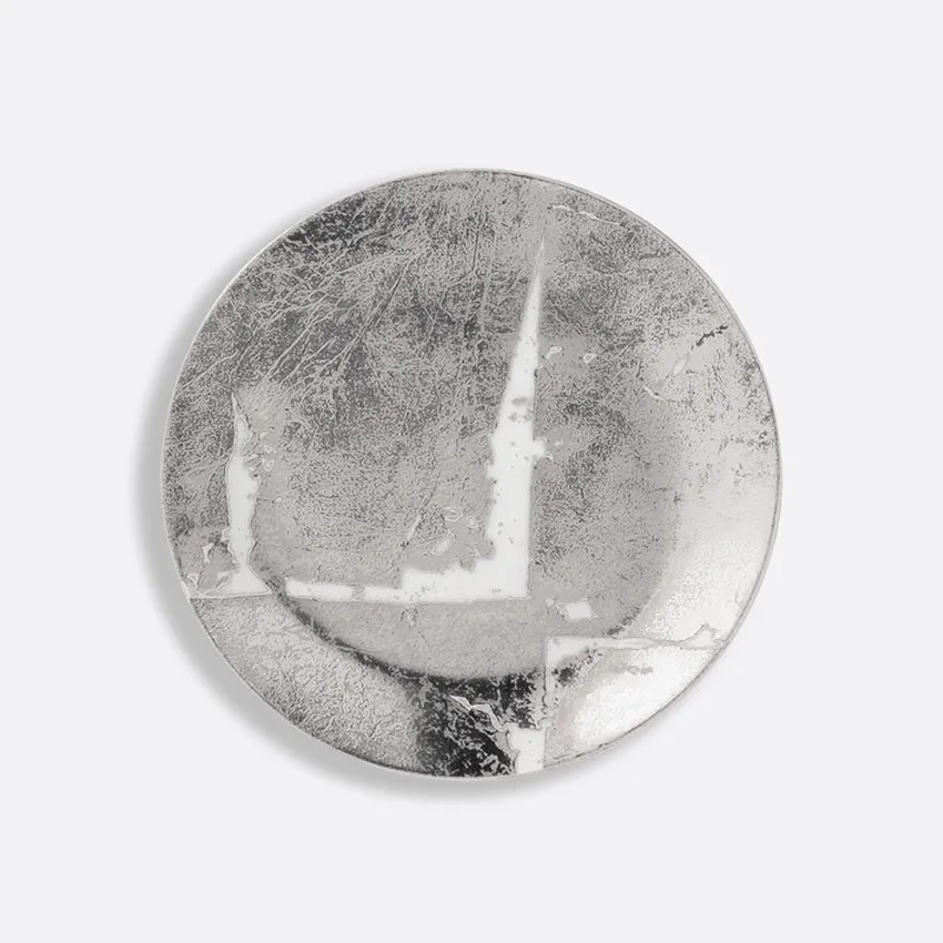 Bernardaud | Feuille d'Or/d'Argent Plate
