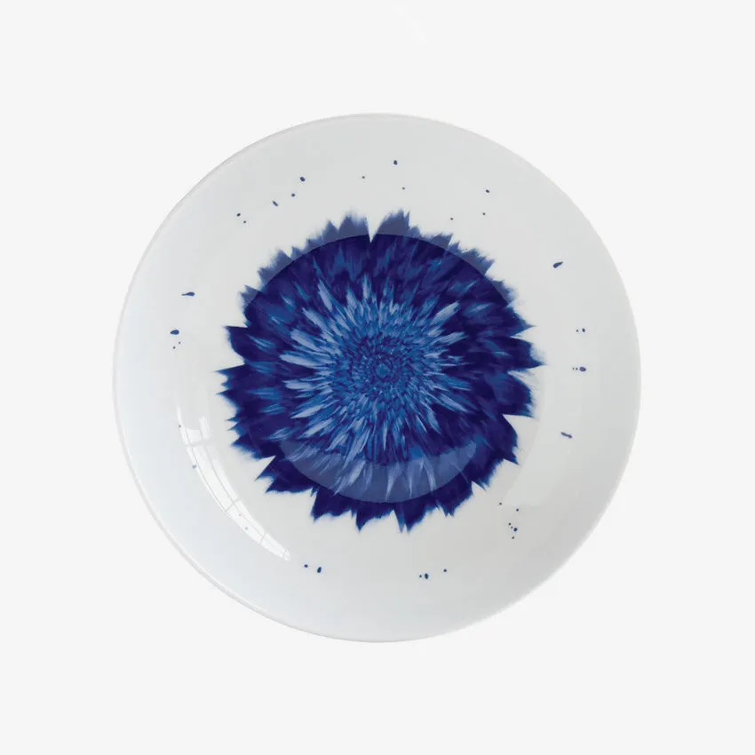 Bernardaud | In Bloom Coupe Soup - White & Blue