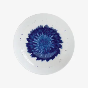 Bernardaud | In Bloom Coupe Soup - White & Blue