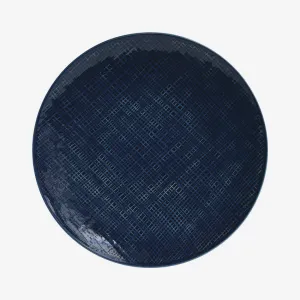 Bernardaud | Organza Bleu Jeans Coupe Plate