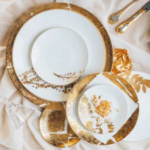 Bernardaud | Vegetal Or Coupe Plate
