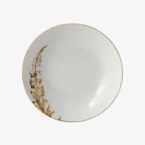 Bernardaud | Vegetal Or Coupe Soup Gold Floral