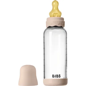 Bibs Blush Glass Boheme Baby Bottle Round Latex Medium Flow