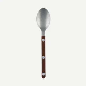 Bistrot Vintage Solid Teaspoon - Chocolate