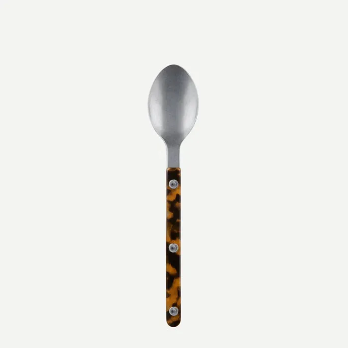 Bistrot Vintage Tortoise Dessert Spoon - Faux Tortoise