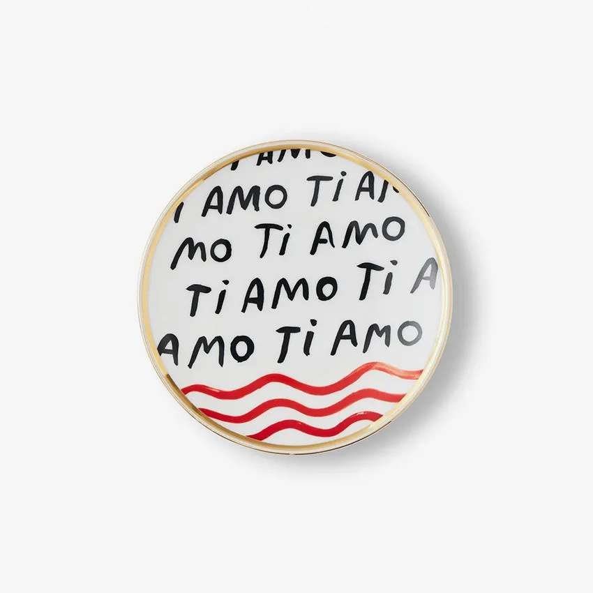 Bitossi Home | Con Amore Little Plate - Ti Amo