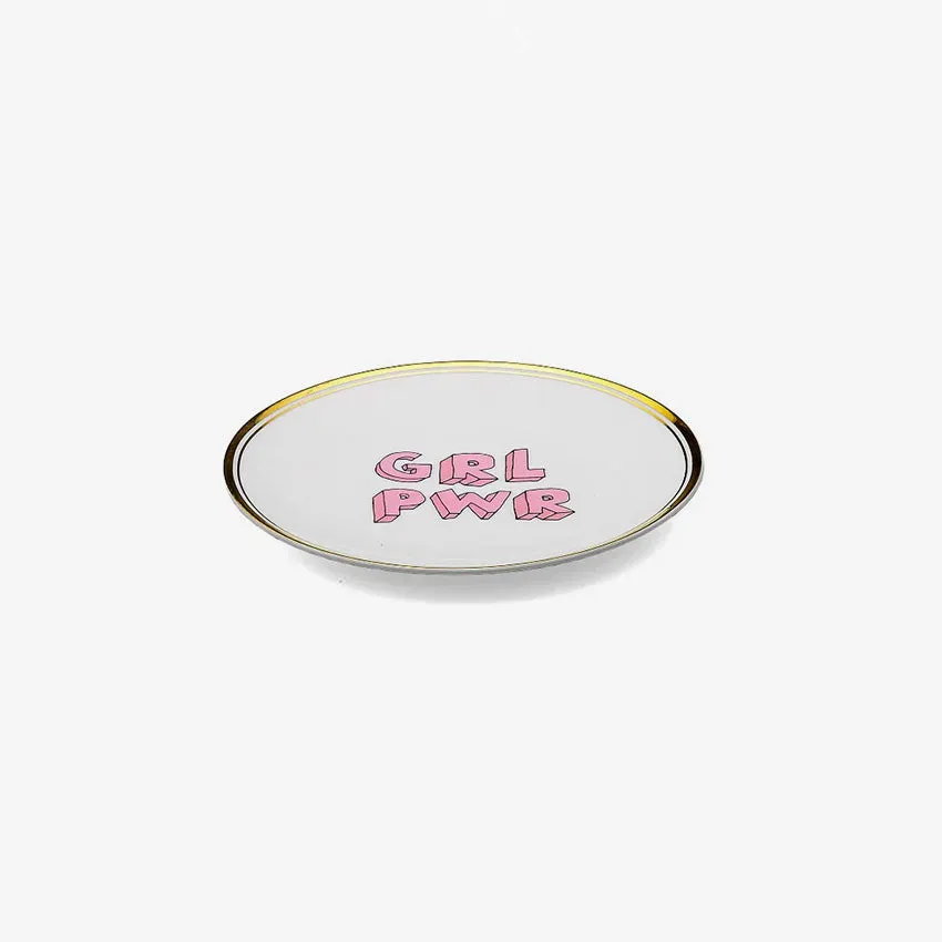 Bitossi Home | Girl Power Flat Plate