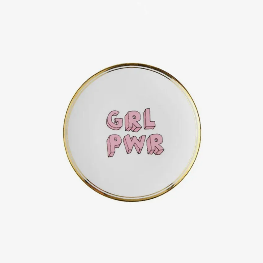 Bitossi Home | Girl Power Flat Plate