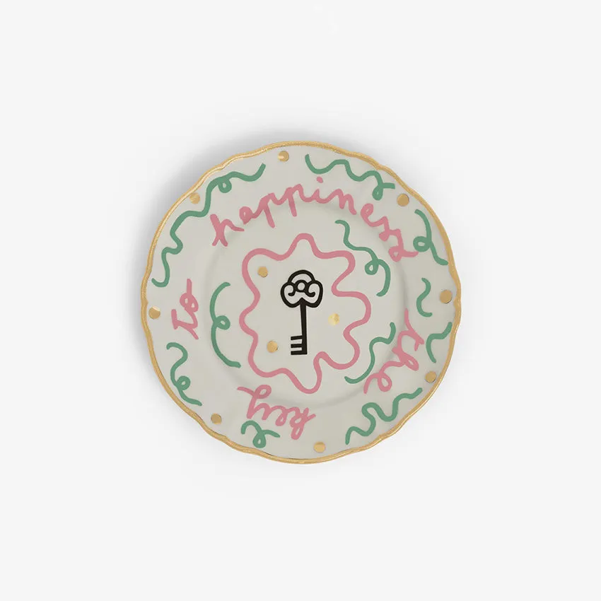 Bitossi Home | Il Frutto Della Passione Little Plate - Chiave