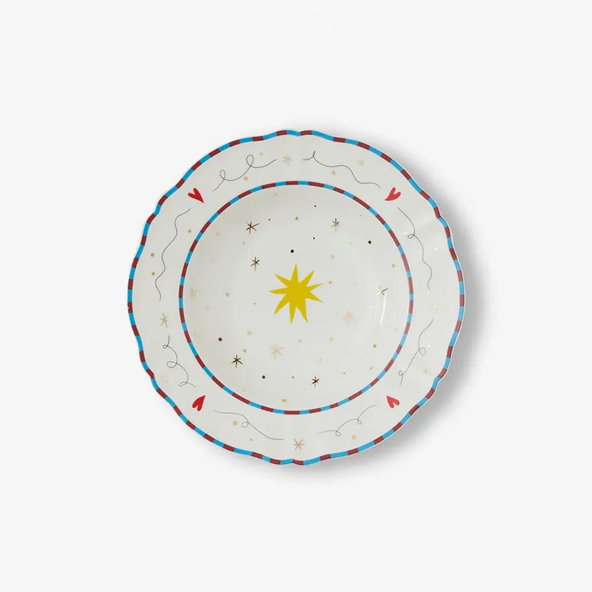 Bitossi Home | Il Frutto Della Passione Star Deep Plate