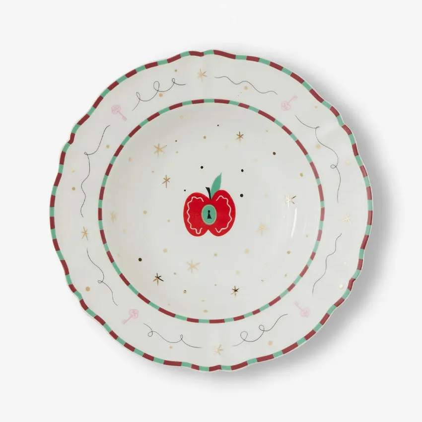 Bitossi Home | La Tavola Scomposta Deep Plate - Apple