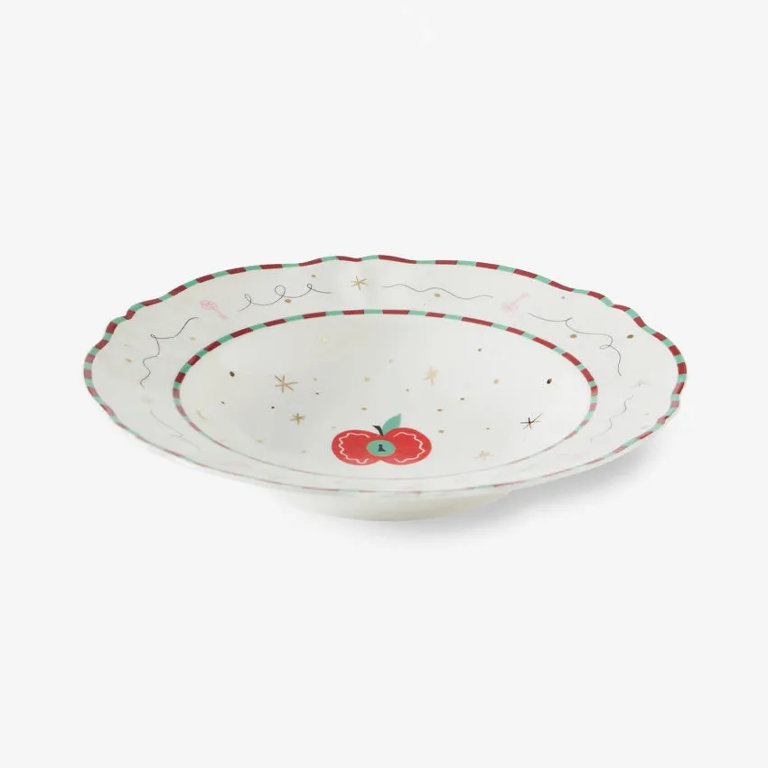 Bitossi Home | La Tavola Scomposta Deep Plate - Apple