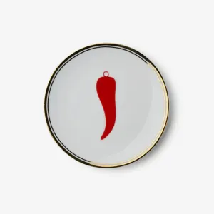 Bitossi Home | La Tavola Scomposta Plate - Chili Pepper