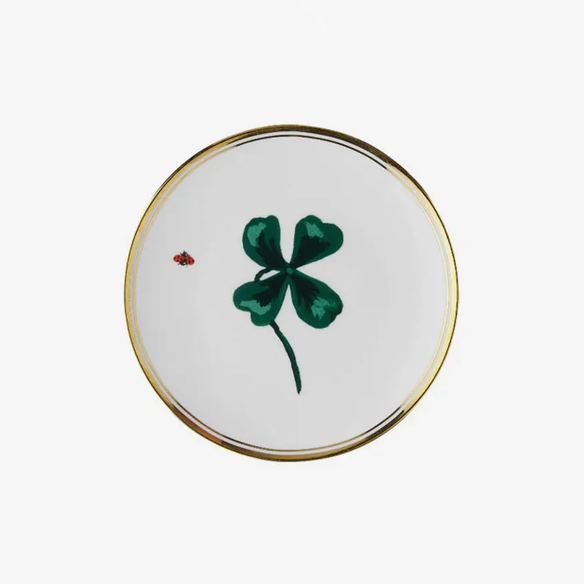 Bitossi Home | La Tavola Scomposta Plate - Clover