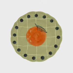 Bitossi Home | Qudri Fruit Plate - Green