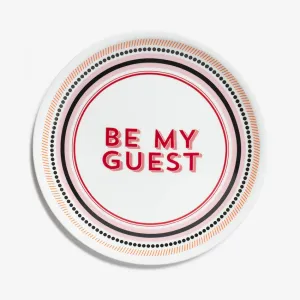 Bitossi Home | "Guest" Pizza Plate - Be My Guest