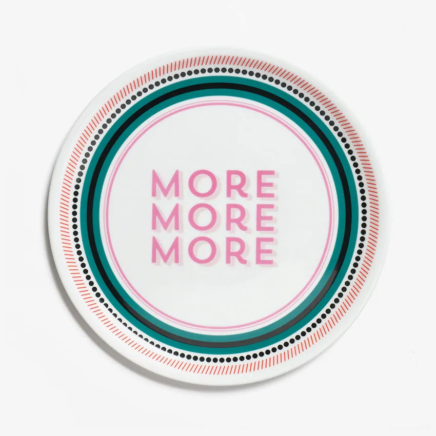 Bitossi Home | "Guest" Pizza Plate - More More More