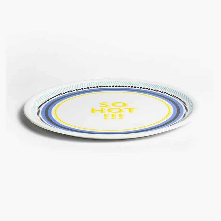 Bitossi Home | "Guest" Pizza Plate - So Hot