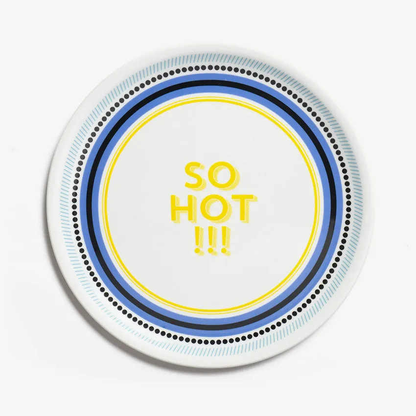 Bitossi Home | "Guest" Pizza Plate - So Hot