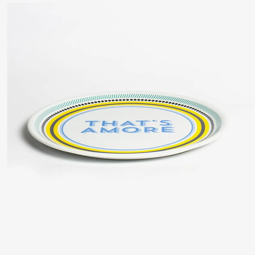 Bitossi Home | "Guest" Pizza Plate - That's Amore