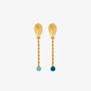 Bitossi Home | "Torchon" Cocktail Spoons - Set of 2