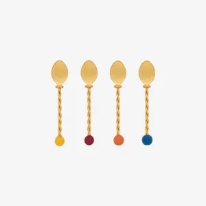 Bitossi Home | "Torchon" Dessert Spoons - Set of 4