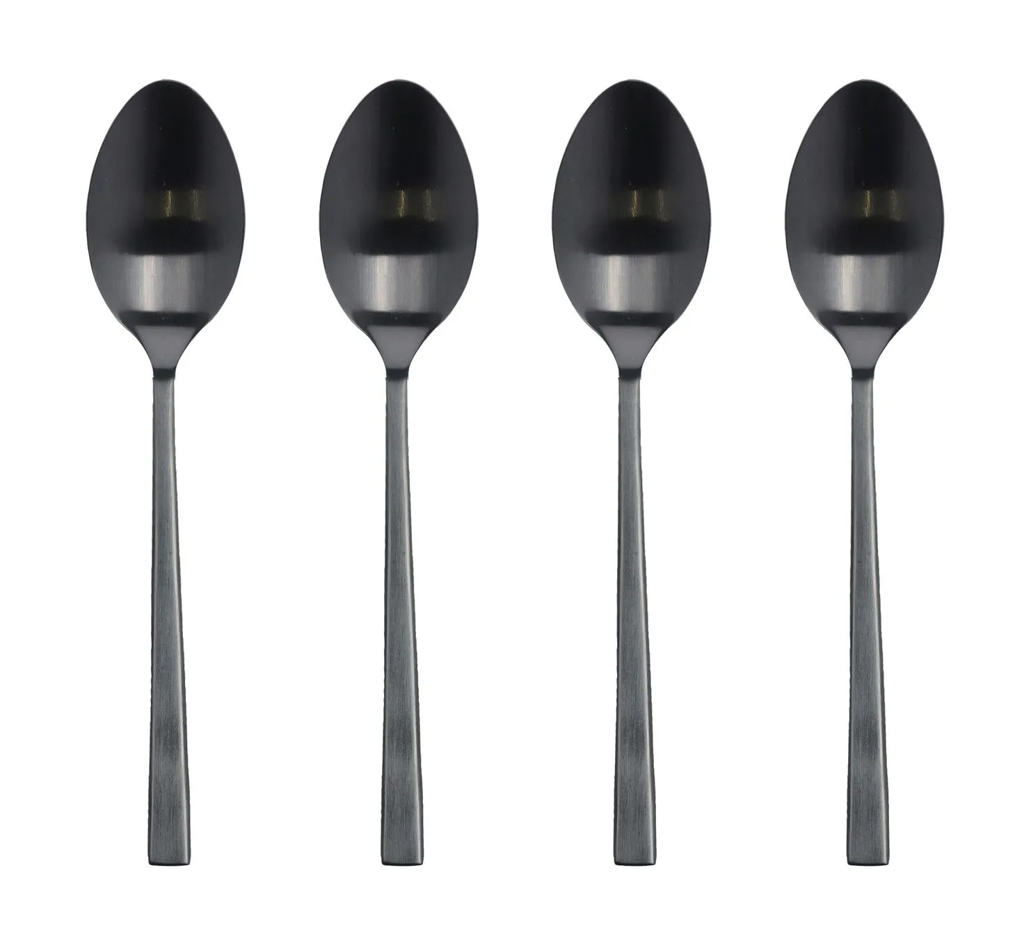 Bitz Teaspoon 14,2 Cm 4 Pcs., Black