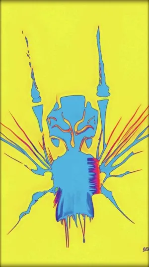 Blue Tracy - Art Print