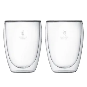 Bodum Pavina 12oz Double Wall Glass Two Piece Set