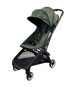 Bugaboo Butterfly Stroller, 2024, Black, Forest Green, Forest Green